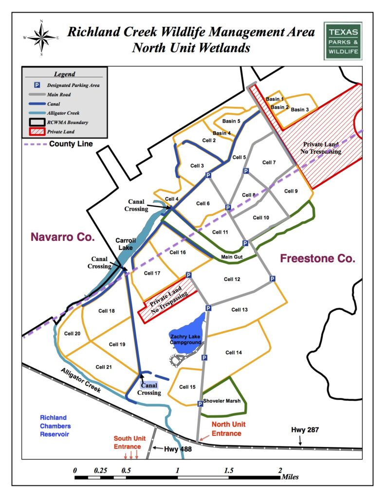 Richland Creek WMA Map