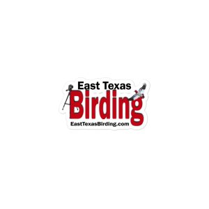 East Texas Birding Bubble-free stickers