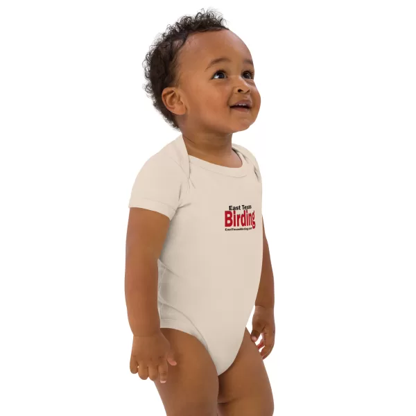 East Texas Birding Organic Cotton Baby Bodysuit - Image 3