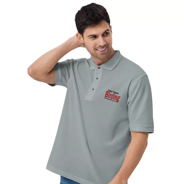 East Texas Birding Men's Premium Polo - Image 6