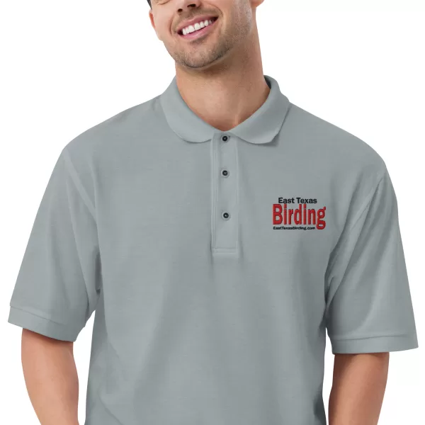 East Texas Birding Men's Premium Polo - Image 4