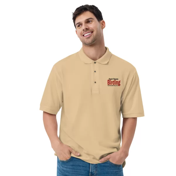 East Texas Birding Men's Premium Polo - Image 7