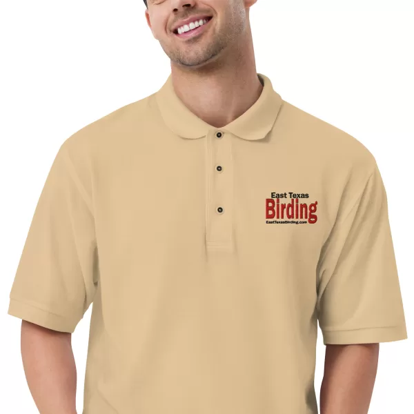 East Texas Birding Men's Premium Polo - Image 8