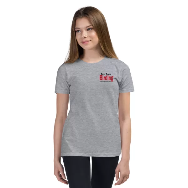 East Texas Birding Youth Short Sleeve T-Shirt - Image 7