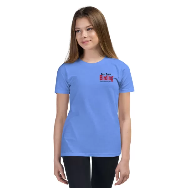 East Texas Birding Youth Short Sleeve T-Shirt - Image 6