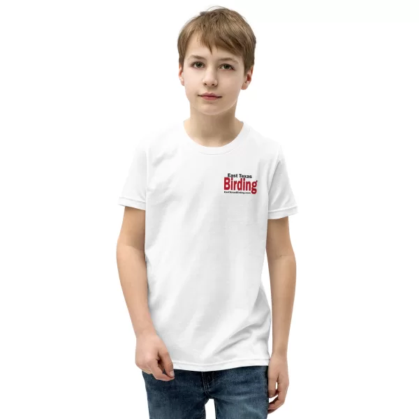 East Texas Birding Youth Short Sleeve T-Shirt - Image 4