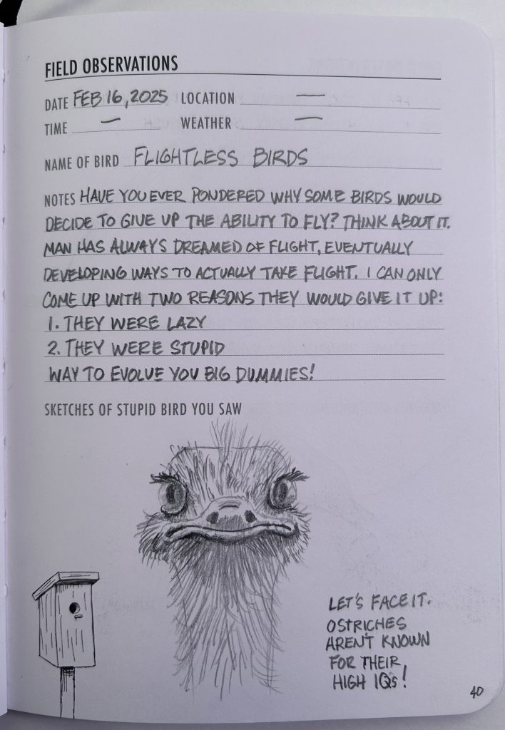 Birdbrain Brian's Blog: Brian Sanders
