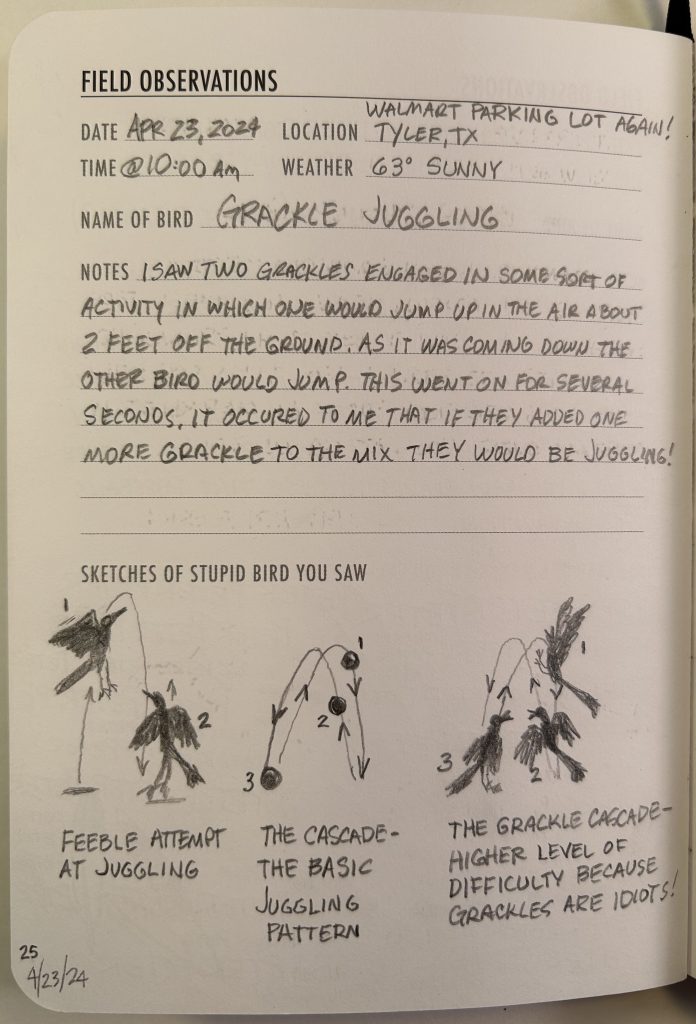 Birdbrain Blogs on East Texas Birding